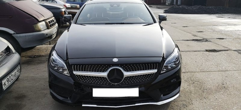 Mercedes CLS после кузовного ремонта